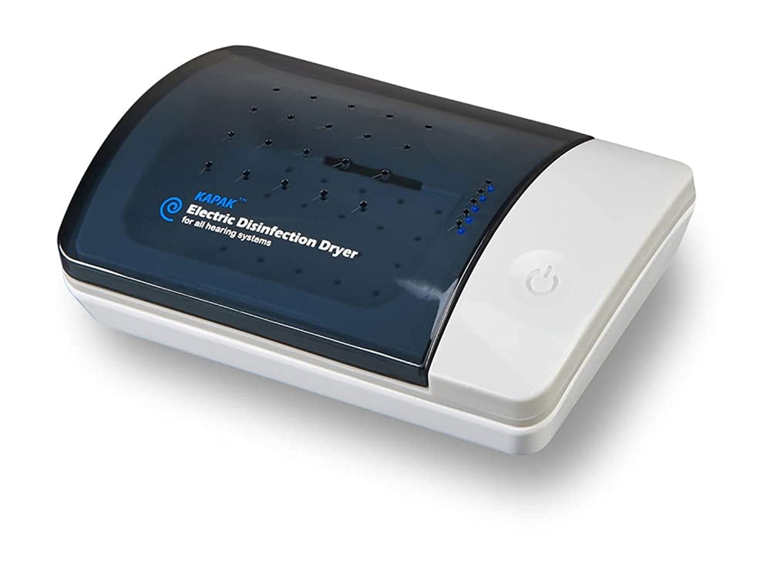 Electronic Kapak Ultra Violet C Clean Hearing Aid Dryer and Dehumidifier Automatic Dry Case