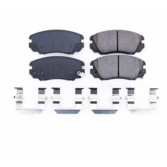 Power Stop Front Z17 Evolution Ceramic Brake Pads with Hardware 17-1421