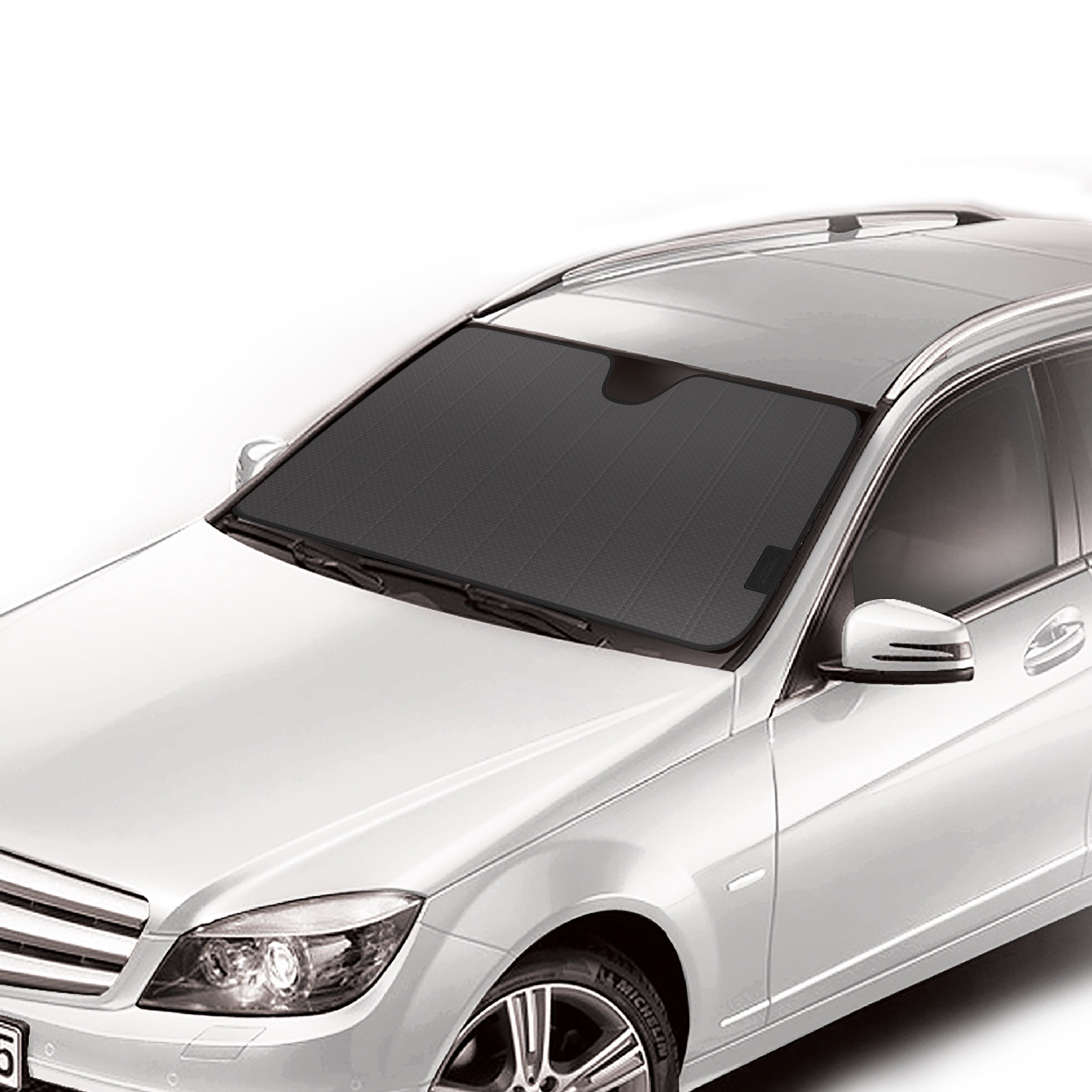 Genuine Dickies Universal Accordion Auto Sunshade, Smoke Charcoal, 806692