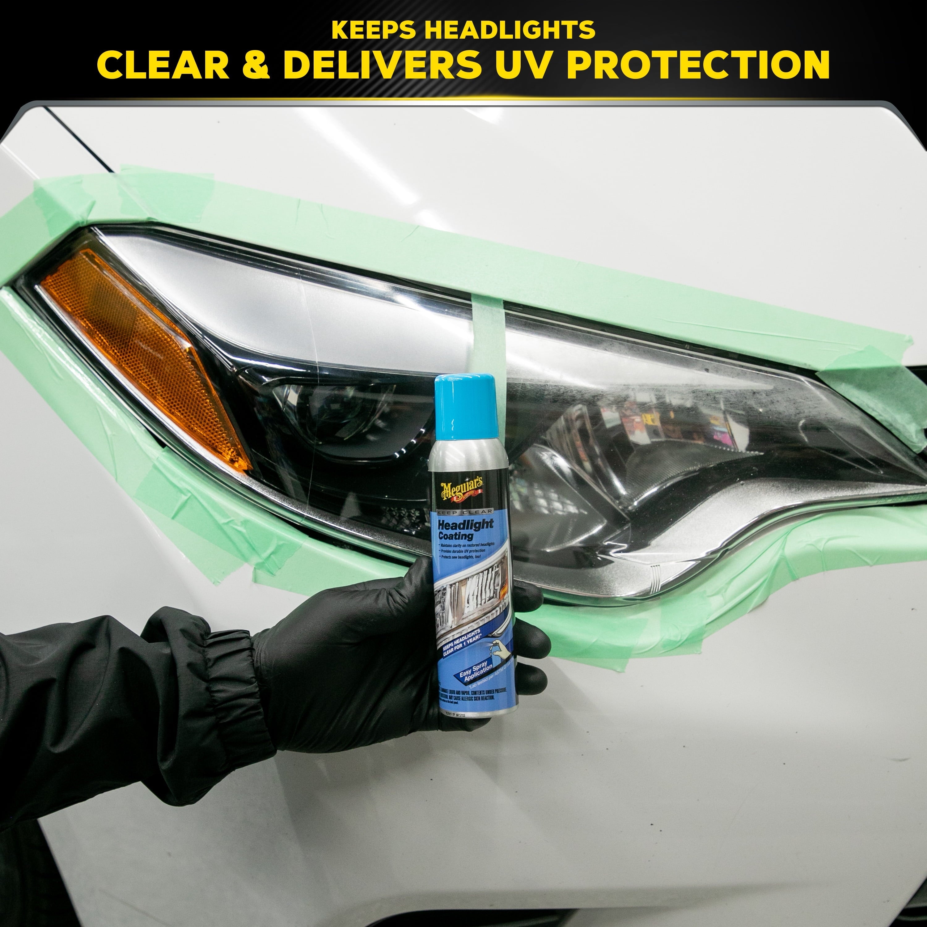 Meguiars Wax G17804 Keep Clear Headlight Coating, Clear