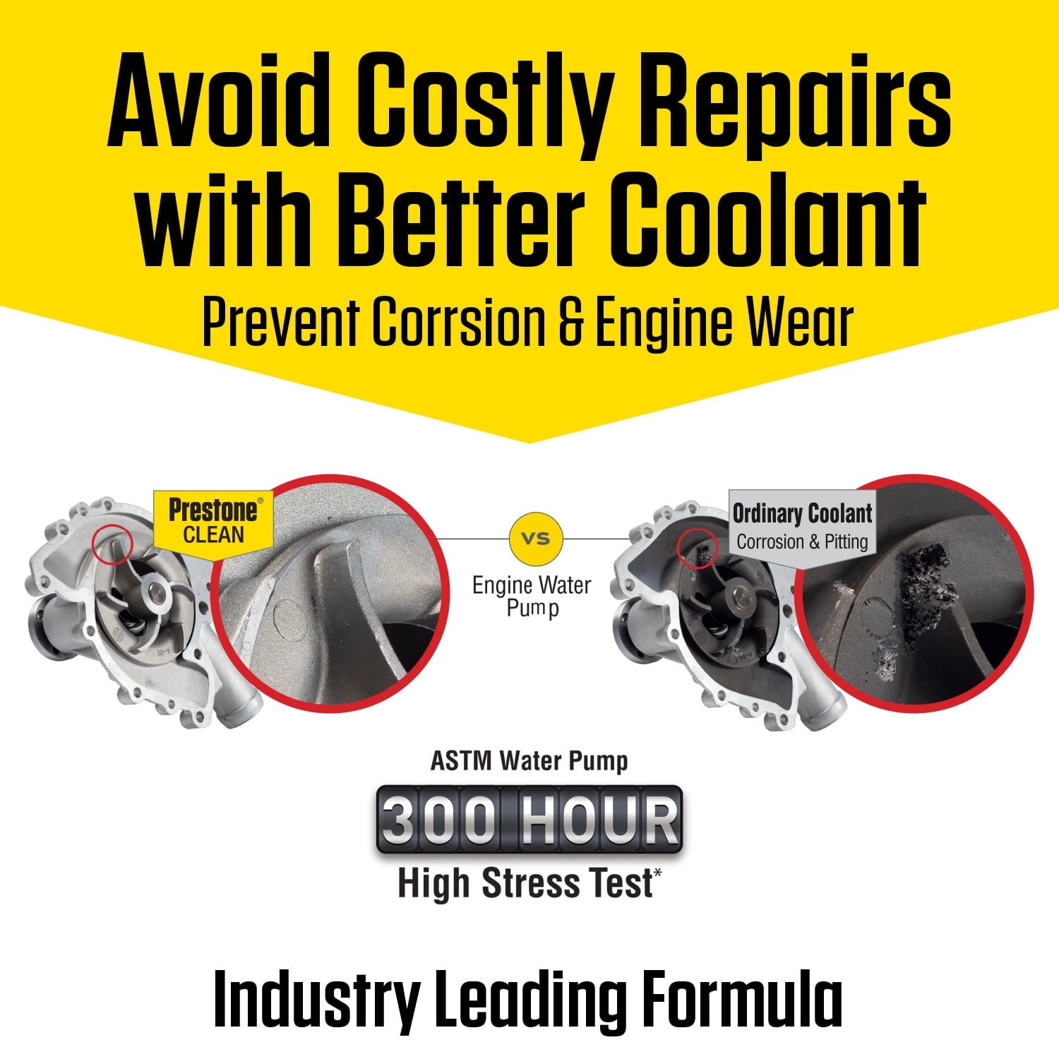 Prestone All Vehicles - 10yr/300k Mi - Antifreeze+Coolant (1 gal - Ready to Use)