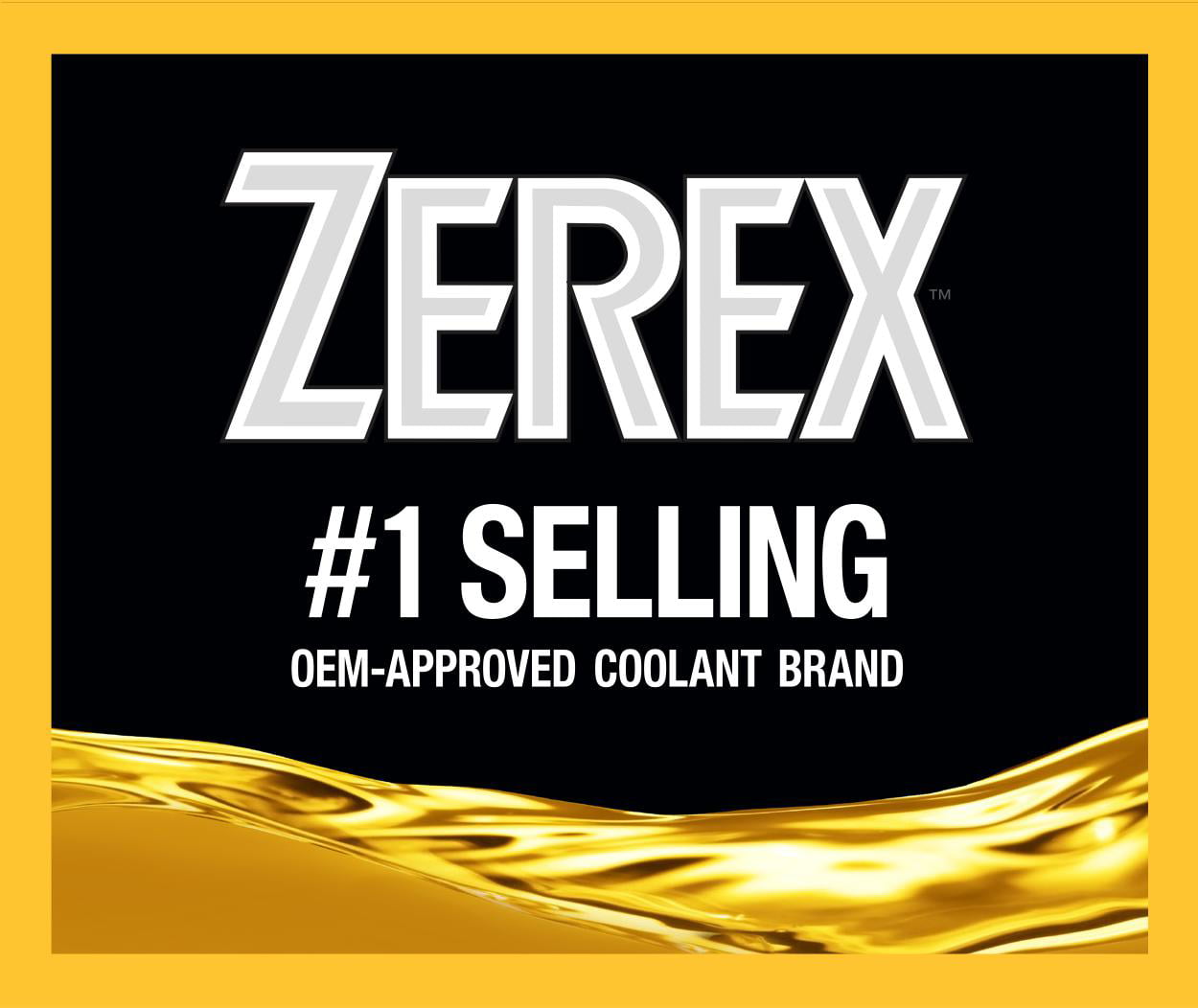 Zerex Extended Life Nitrite Free Heavy Duty (HD) Antifreeze/Coolant 50/50 Prediluted Ready-to-Use 1 GA