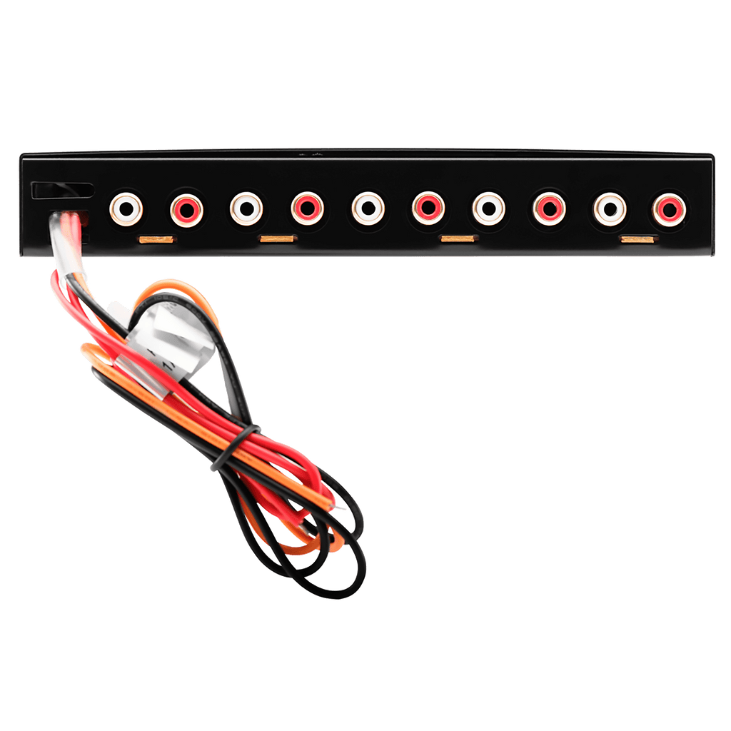BOSS Audio Systems AVA1210 Car Audio Equalizer 7 Band Pre-Amp With Gold-Plated Front/Rear and Subwoofer Outputs, DPS Processor