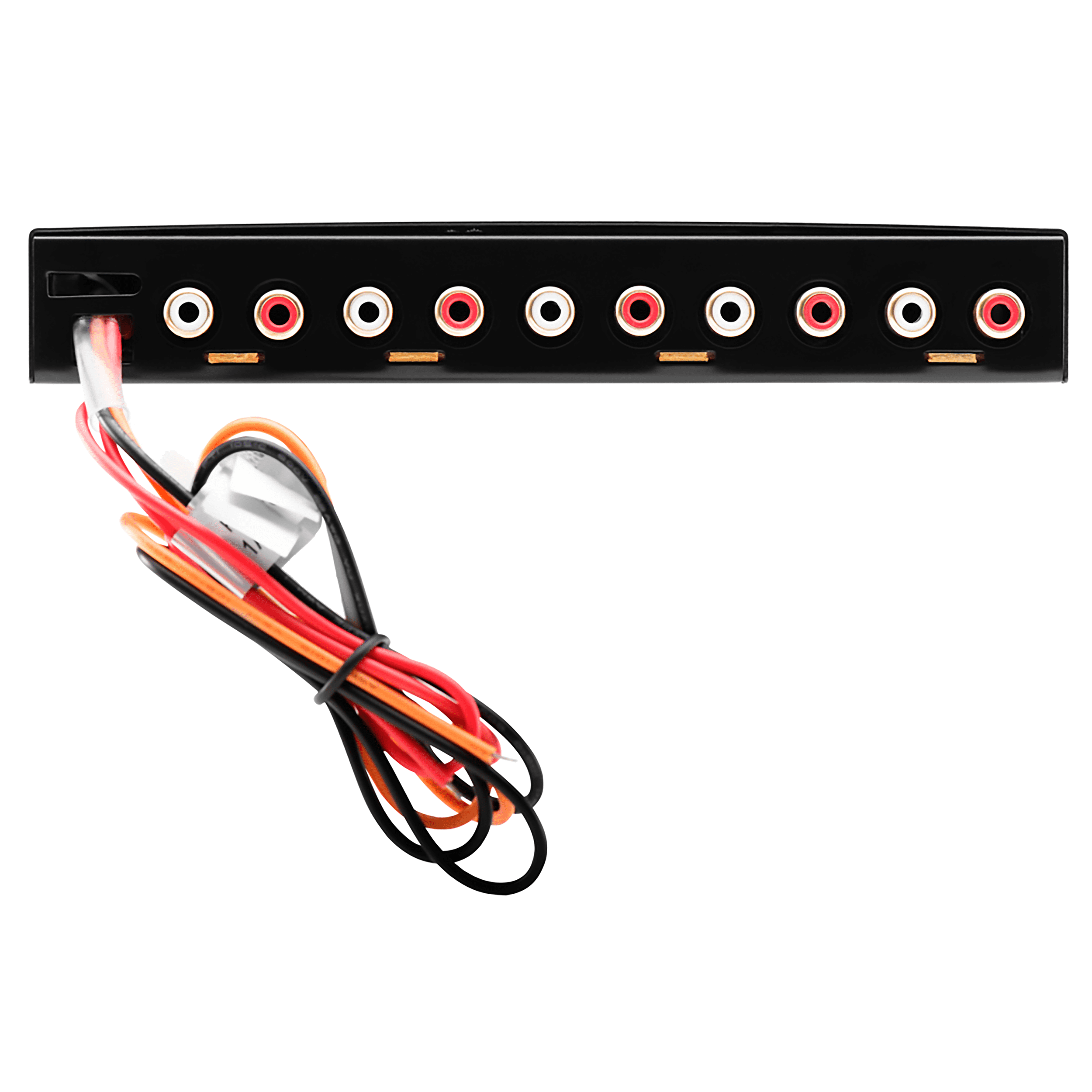 BOSS Audio Systems AVA1210 Car Audio Equalizer 7 Band Pre-Amp With Gold-Plated Front/Rear and Subwoofer Outputs, DPS Processor