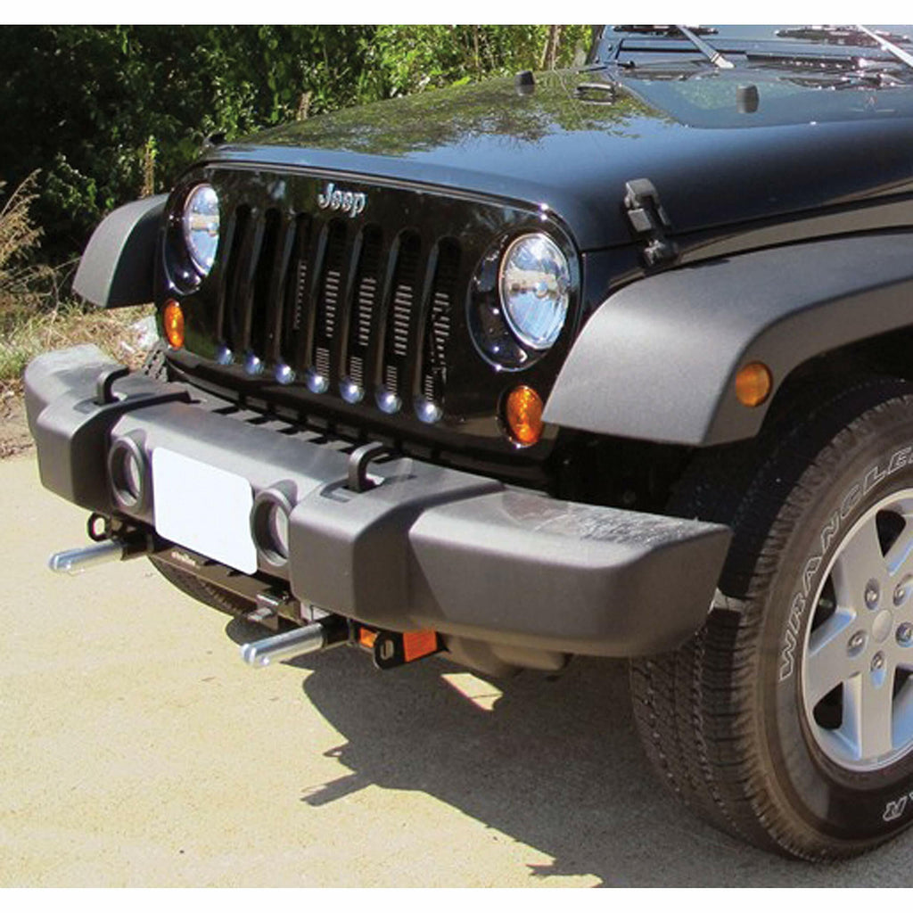 Blue Ox Towing Baseplate For Jeep Wrangler Unlimited JK w/ Standard Bumper Fits select: 2015 JEEP WRANGLER UNLIMITED SPORT, 2012-2014 JEEP WRANGLER SPORT