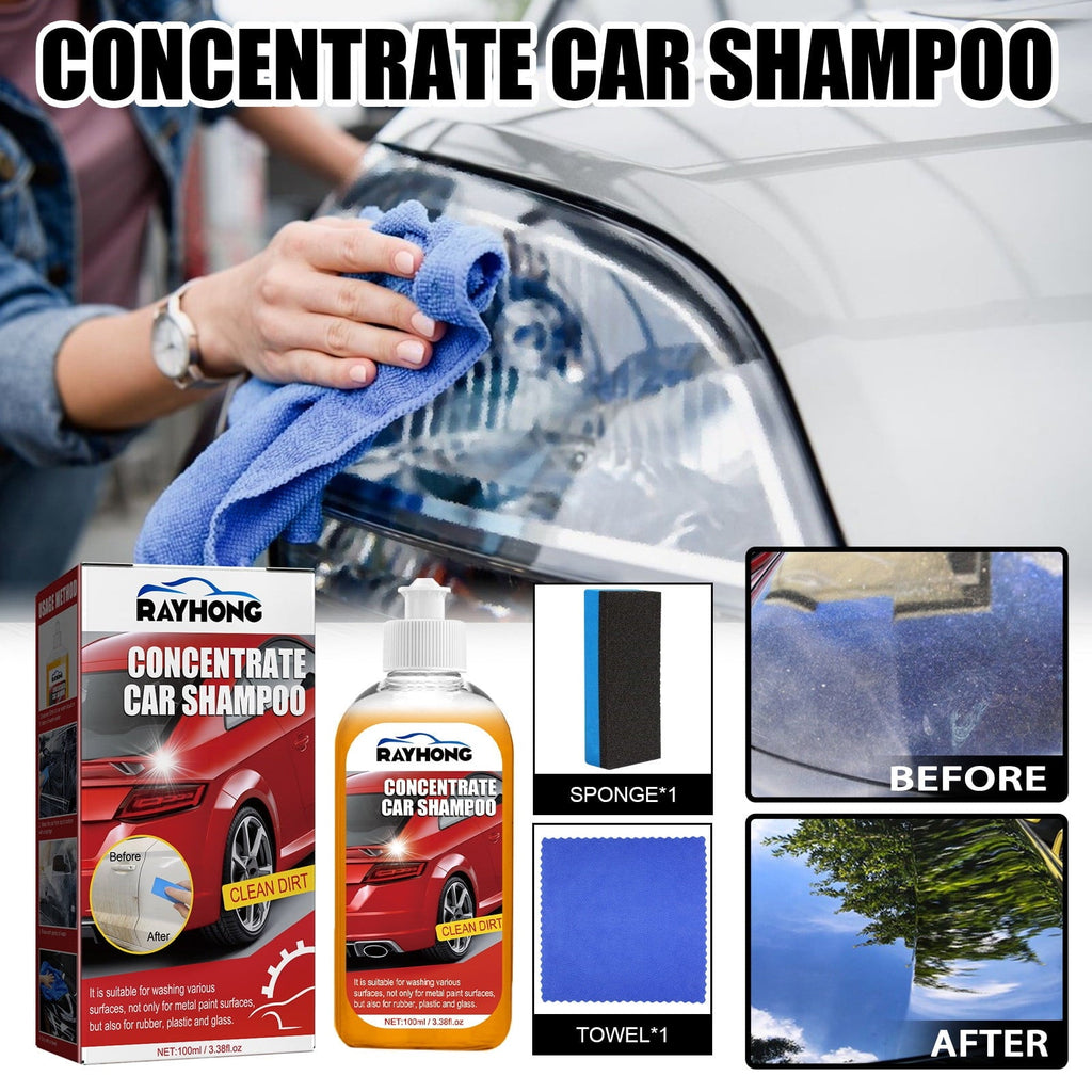 WMYBD Car Care & Cleaning,Car Exterior Shampoo Multipurpose Automotive Cleaners High Concentration Super Foam Strong Decontamination Auto Wash Supplies 100ML Clearence
