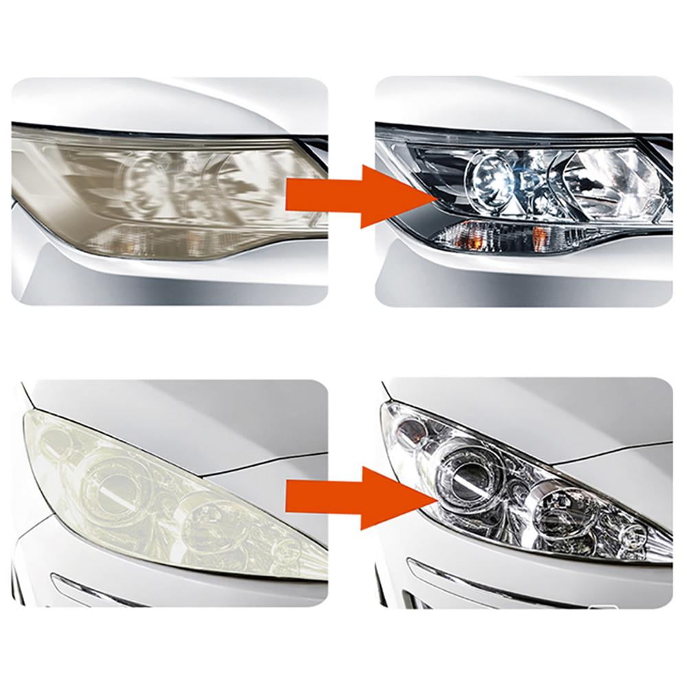 Polishing Headlight Repair Kit | Full Headlight Restoration Kit | Car Headlight Cleaner, Brings Headlights Back to Like New, Restores Oxidation, Hazy, Yellow, Scratch