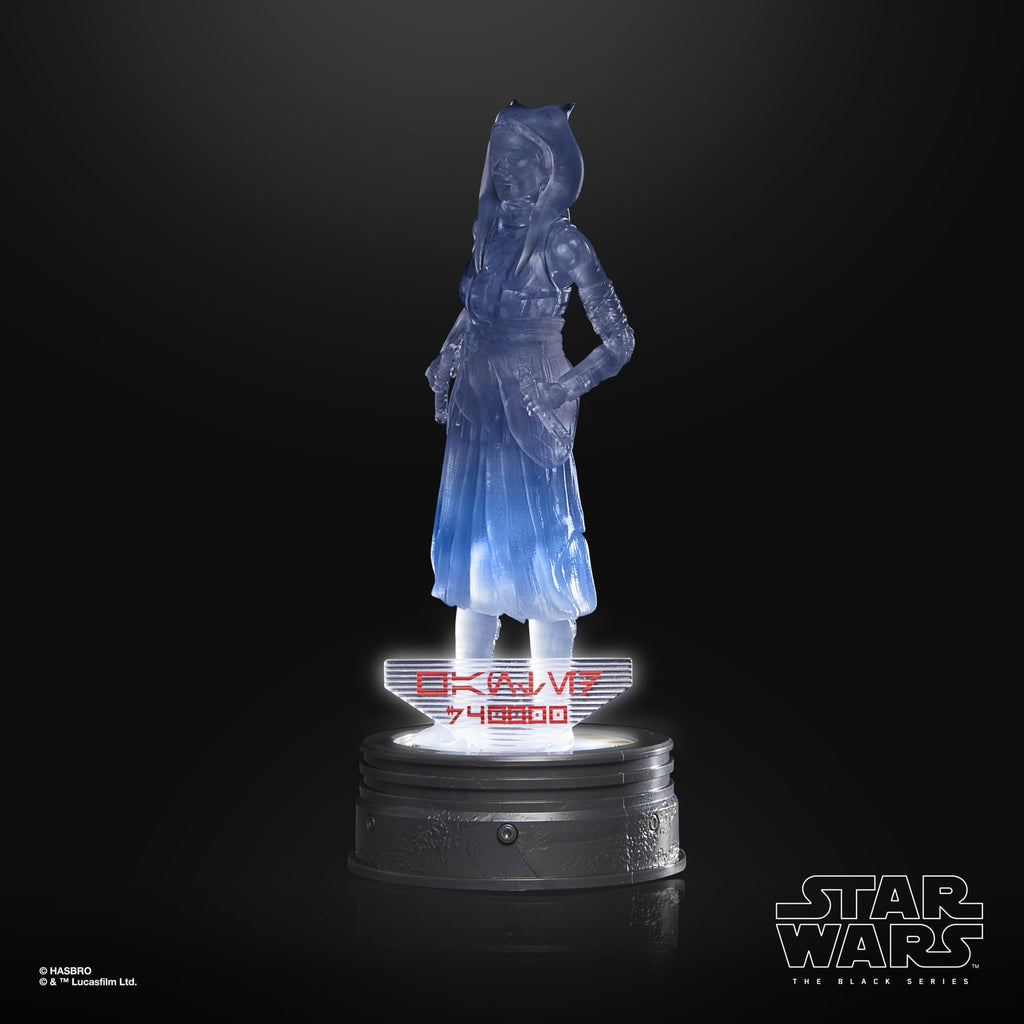 Star Wars The Black Series Holocomm Collection Ahsoka Tano Action Figure (6”)