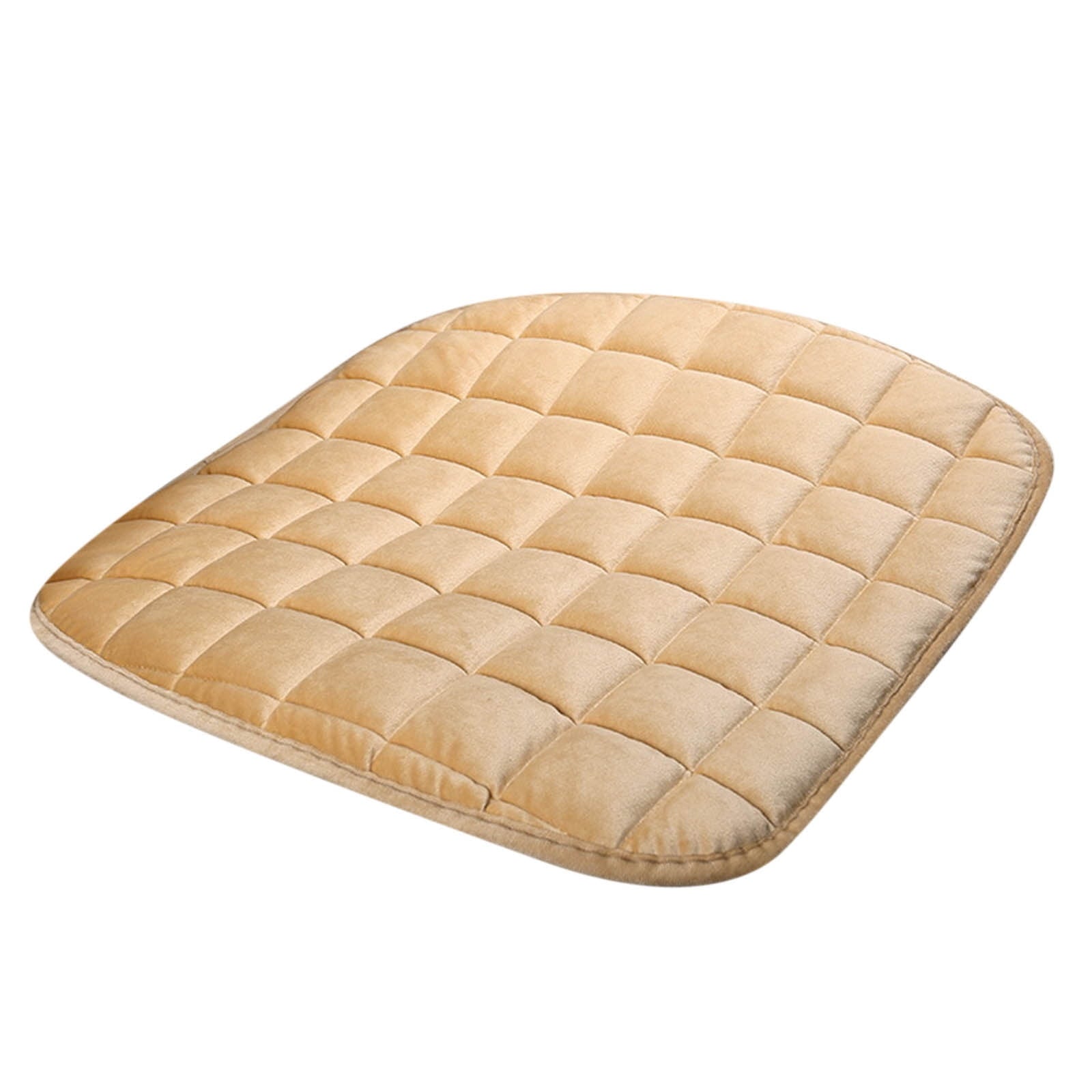 Tiitstoy 1Pc Car Seat Cushion, Premium Comfort Memory Silk Wadding, Non-Slip Rubber Bottom with Storage Pouch, Car Seat Pad Universal