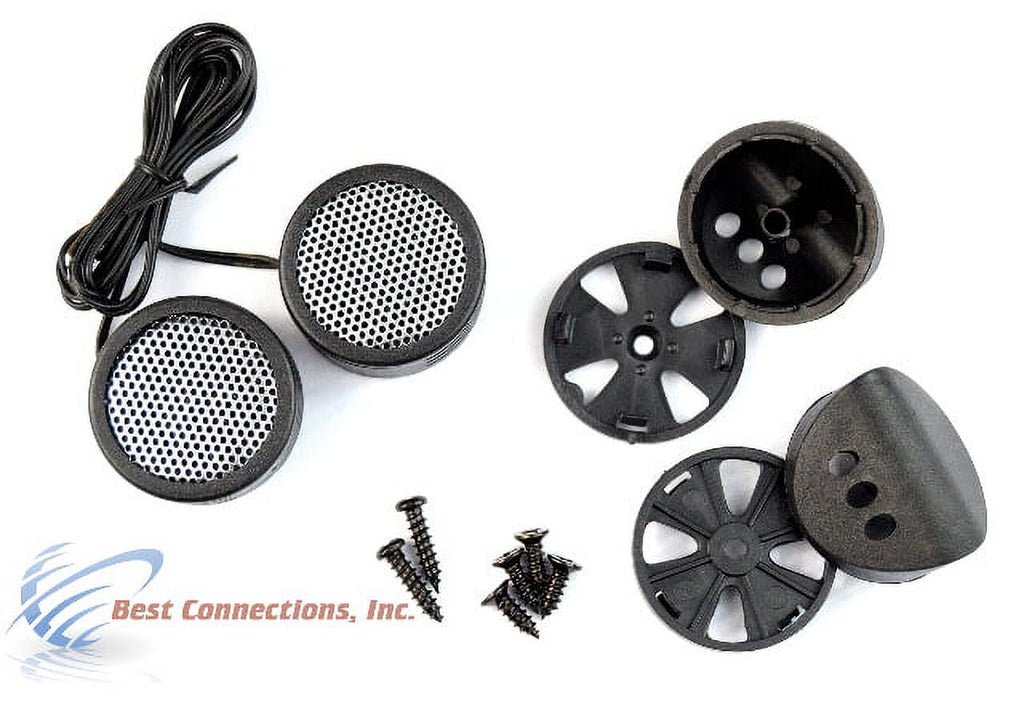 2 PACK 500w High Frequency Car Truck  Stereo Super Tweeters Built-in Crossover XTC-3300