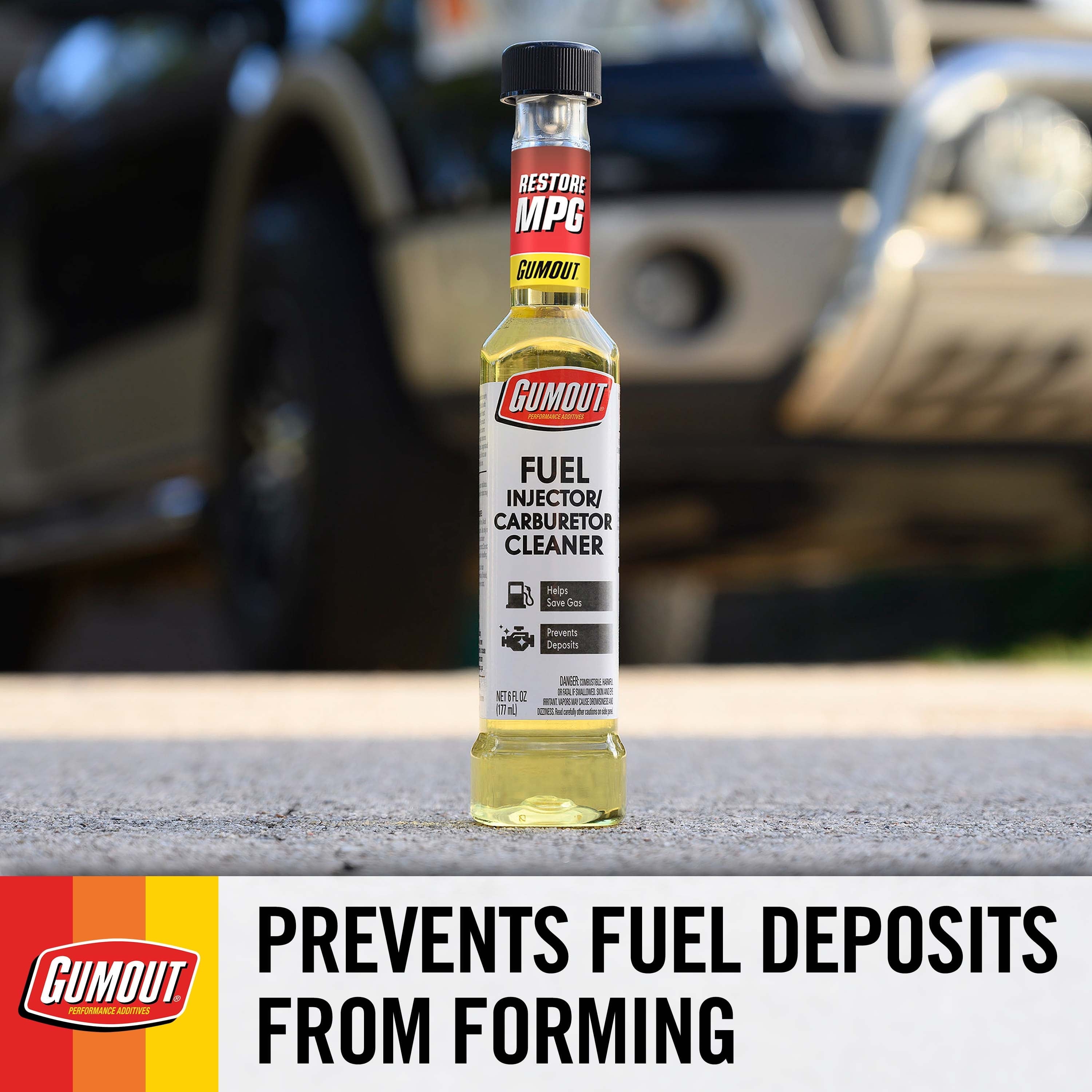 Gumout Fuel Injector Cleaner/Carb Cleaner 6oz - 510021W