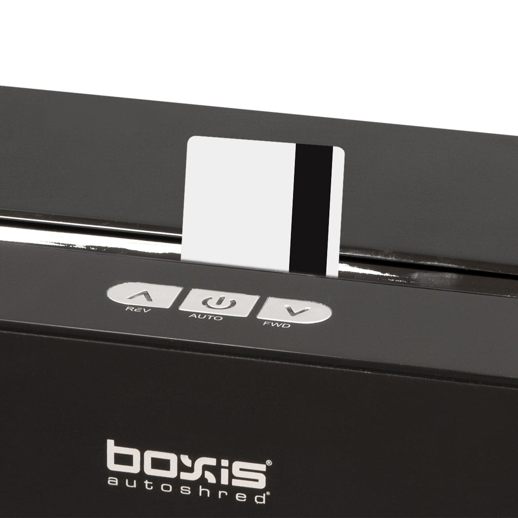 Boxis 150-Sheet Micro-Cut Shredder, Black, AD150T