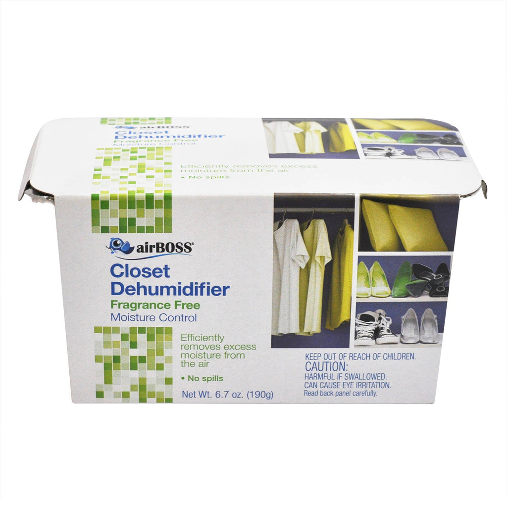 AIRBOSS Closet Dehumidifier Mini Dehumidifier and Moisture Absorber 6.7 Oz