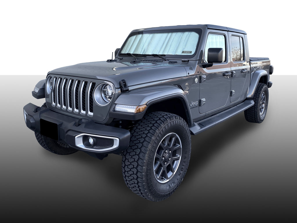 Front Windshield Sunshade for 2020-2023 Jeep Gladiator Pickup - No Sensor