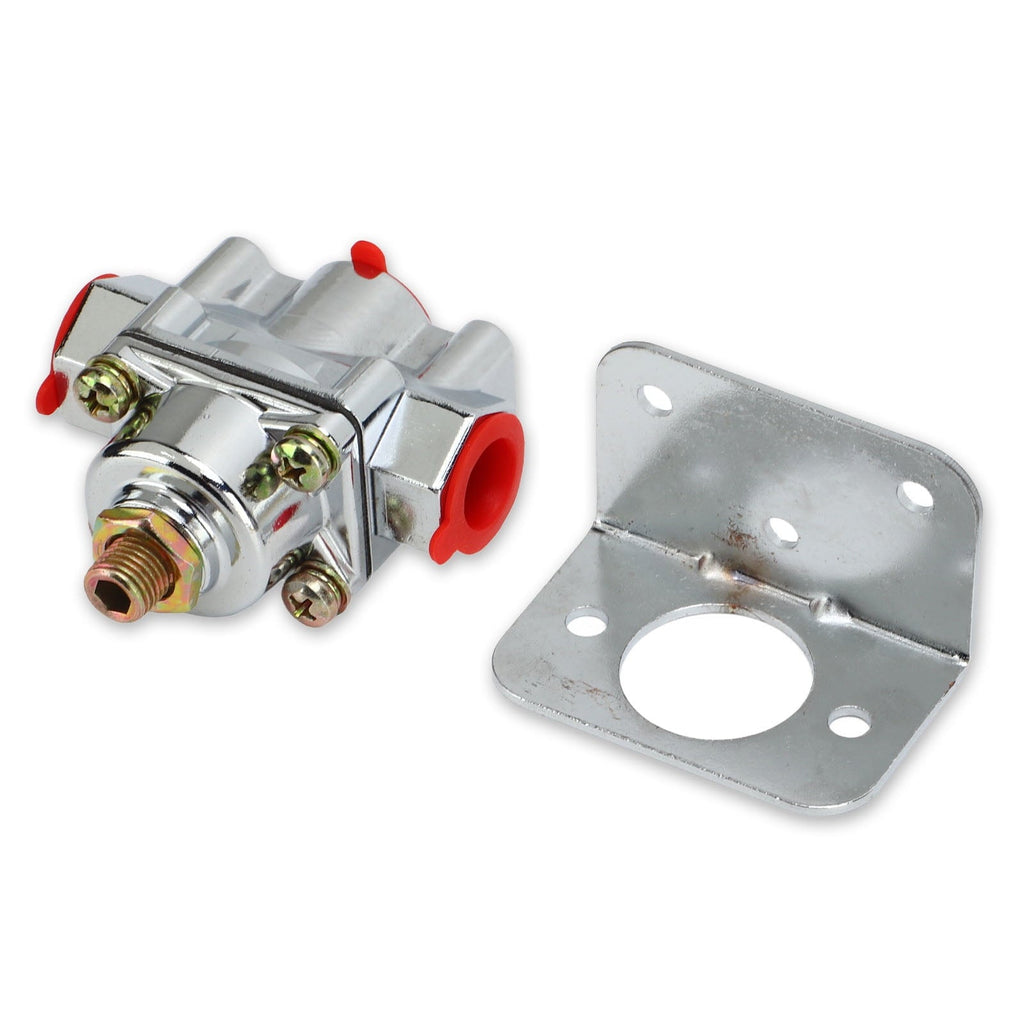 Fuel Pressure Regulator Set, High Strength Solid Stable Performance 1-4 PSI Rustproof Carb Part 12-804  For Holley