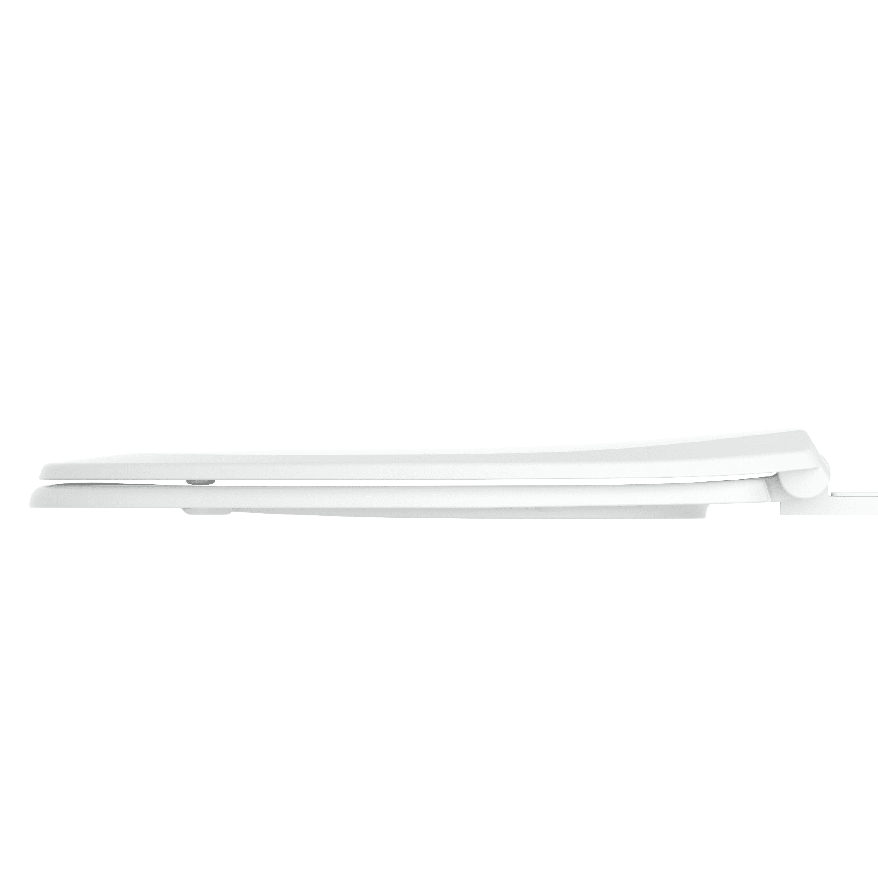 Mainstays Plastic Elongated Toilet Seat in Daisy White