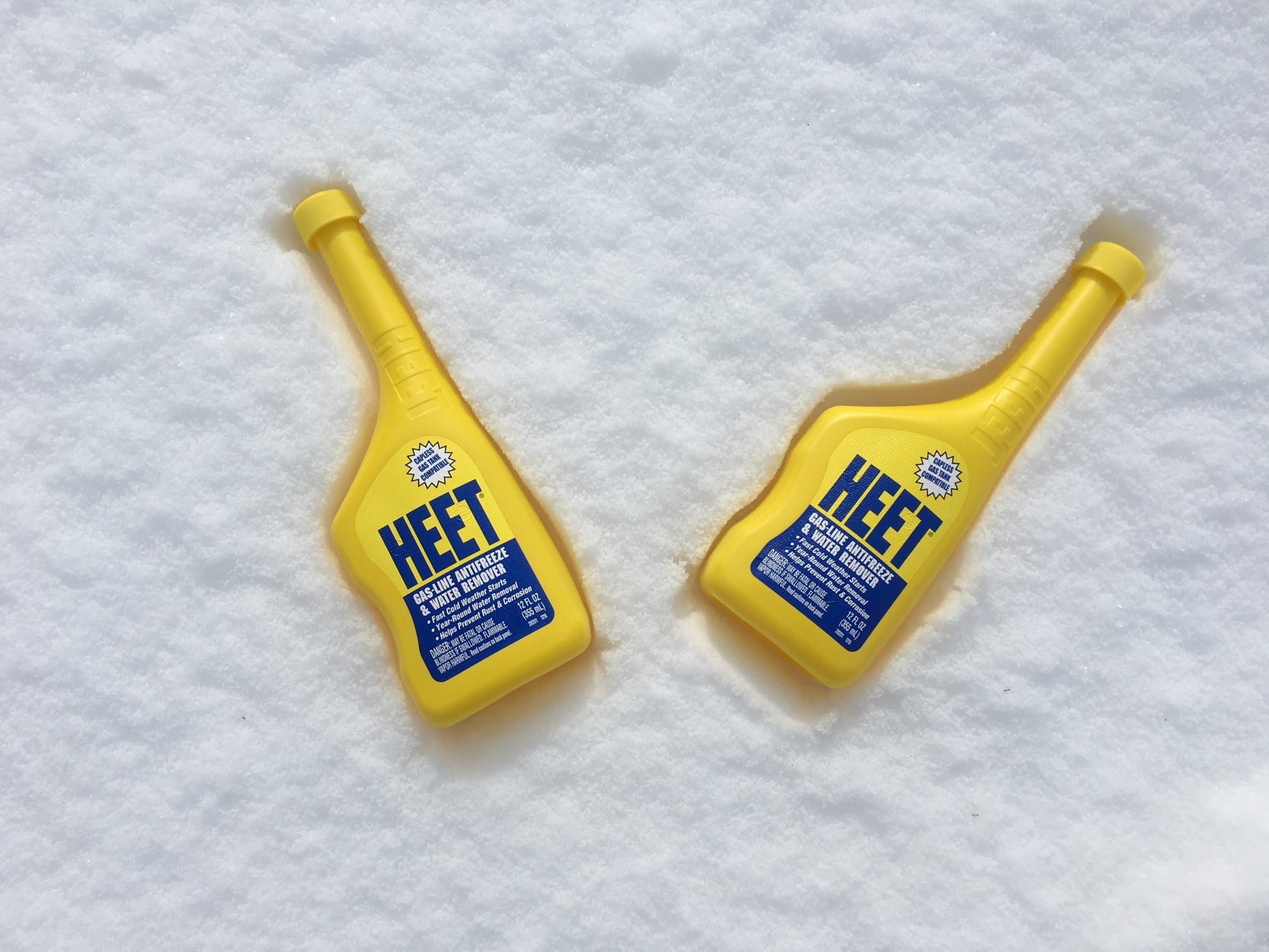 HEET Gas-Line Antifreeze and Water Remover, 12 fl. oz. (28201)