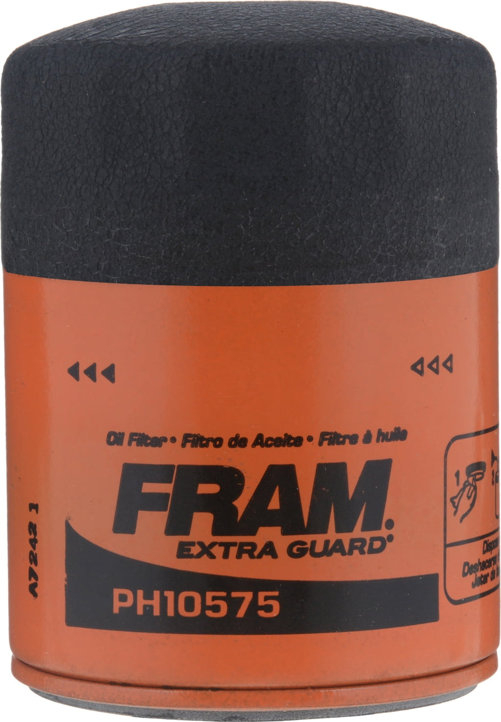 FRAM Extra Guard Oil Filter, PH10575 Fits select: 2014-2024 CHEVROLET SILVERADO, 2011-2023 FORD F150