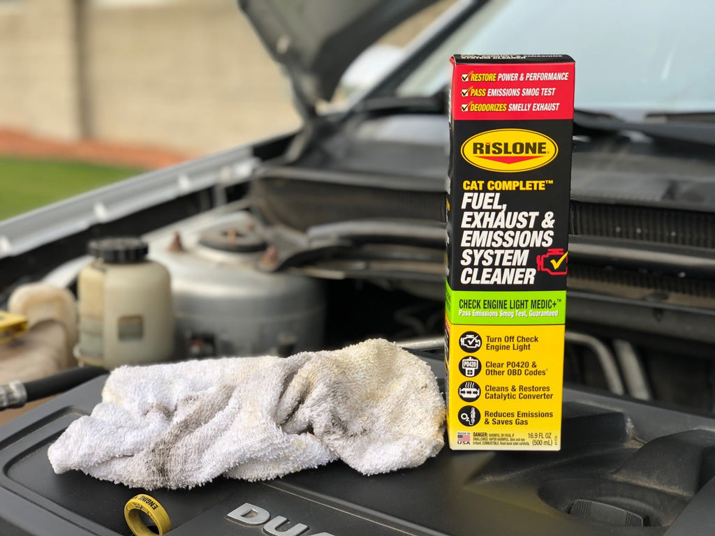 Rislone 4720 Cat Complete Fuel, Exhaust & Emissions System Cleaner, 16.9 oz