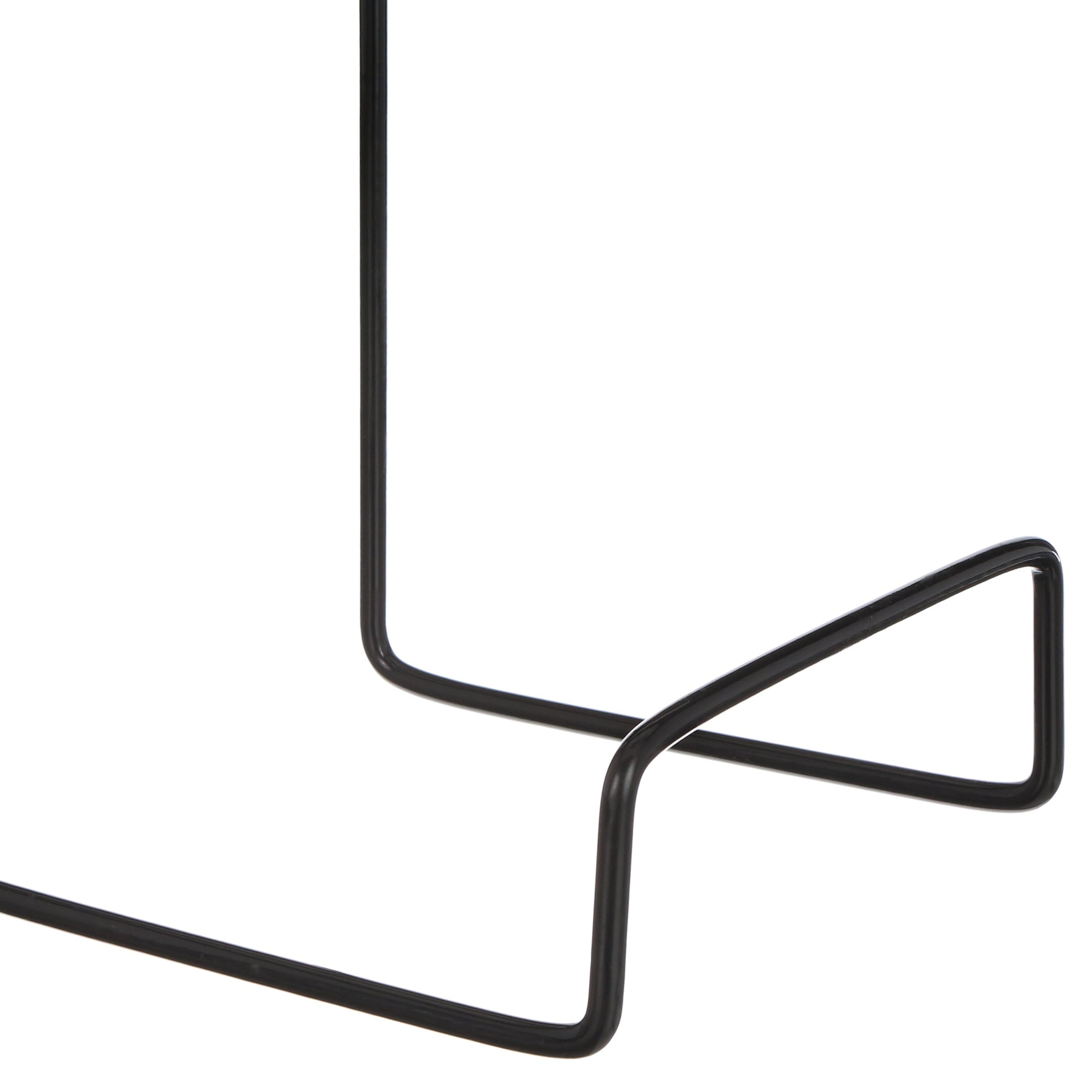 Camco Heavy Duty Chair Rack, Hook on RV Ladder to Support Folding Chairs, Picnic Chairs, and Beach Chairs During Travel, Black 51490