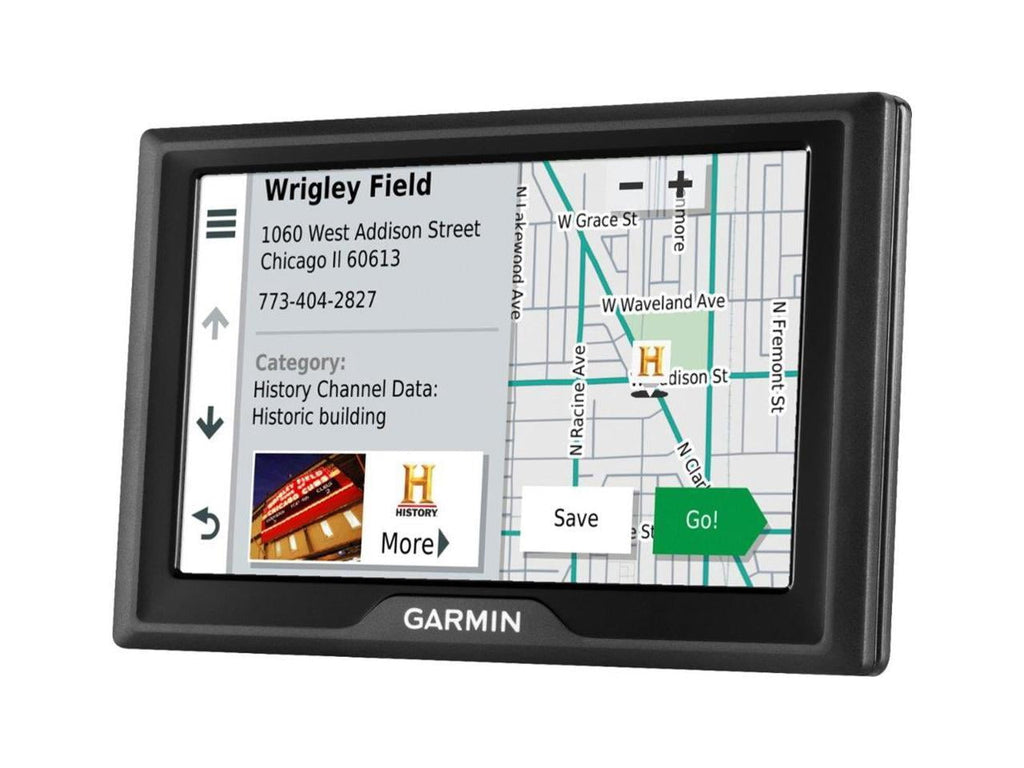 Garmin Drive 52: GPS Navigator with 5” Display Features Easy-to-Read menus and maps Plus Information to enrich Road Trips