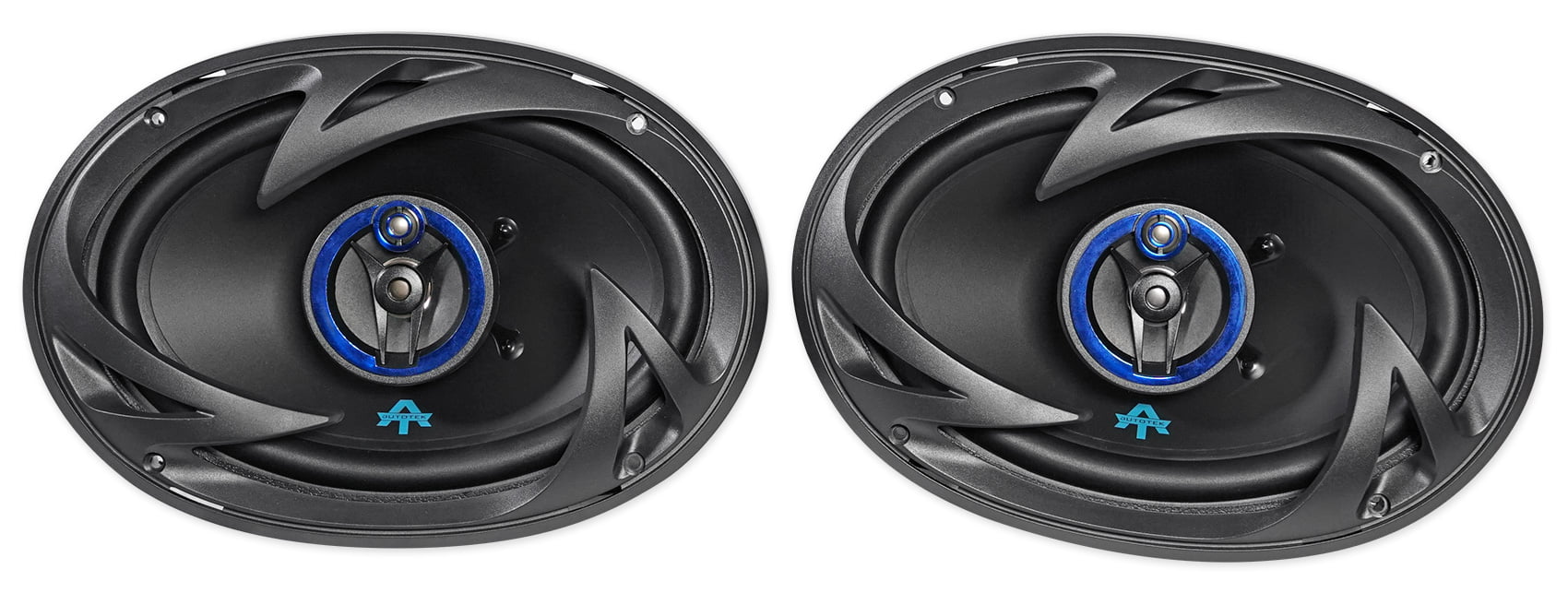 Pair AUTOTEK ATS65C 6.5" 600w Component Speakers+Pair ATS693 6x9" 800w Speakers