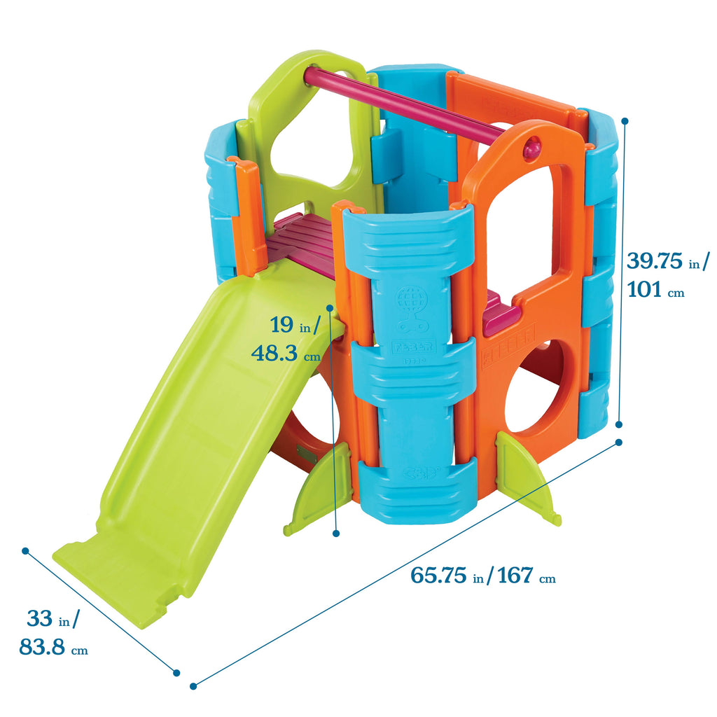ECR4Kids Activity Park, Play Structure, Vibrant