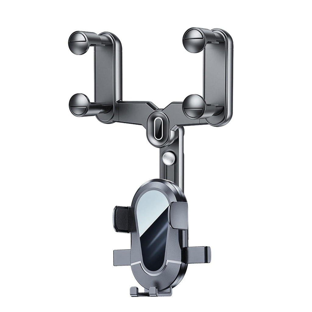 RIWPKFH Car Rearview Mirror Phone Holder Adjustable Phone Holder Mount for Mobile Phone GPS Support Stand Car Gadget Accessories