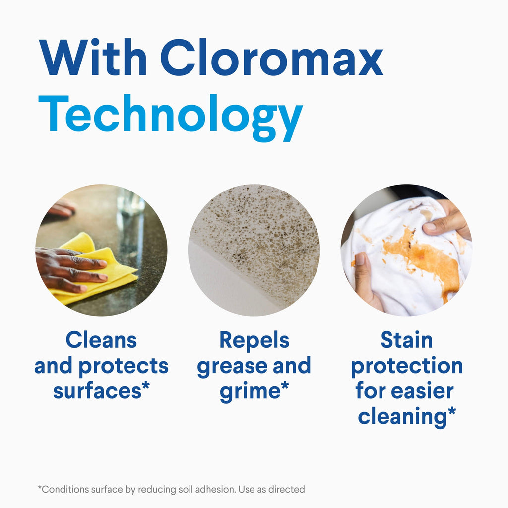 Clorox Germicidal Bleach, Regular Scent, 121 fl oz