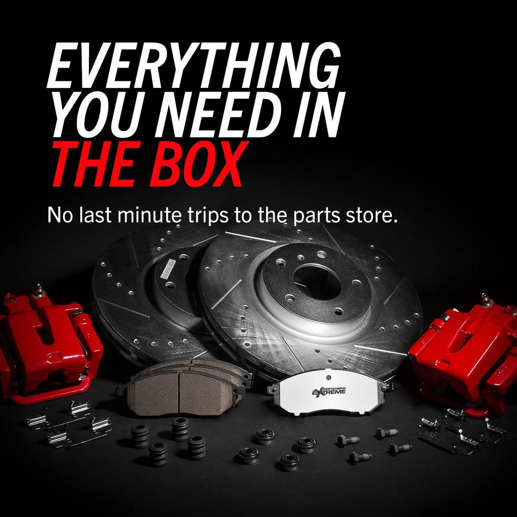 Power Stop Front Z36 Truck & Tow Brake Kit with Calipers KC137-36