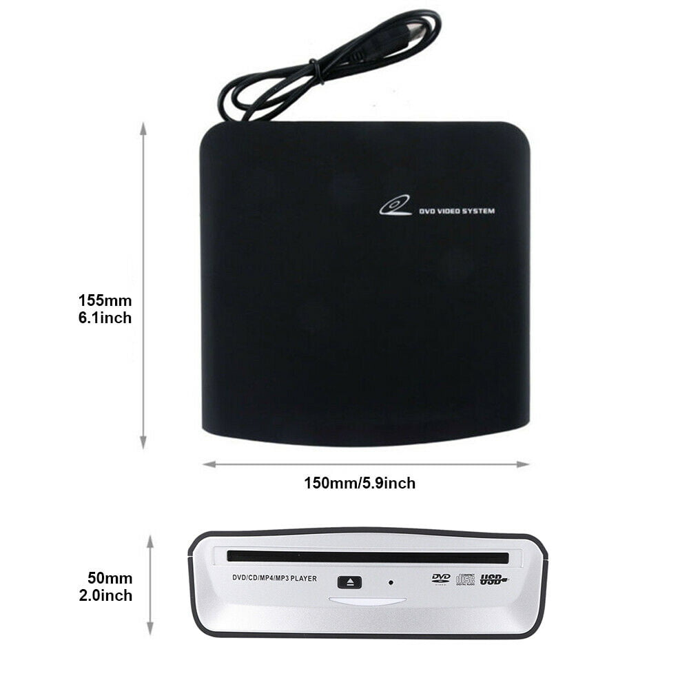 Jahy2Tech USB Interface Car DVD/CD Dish Box Player External Stereo For Android Version 4.4