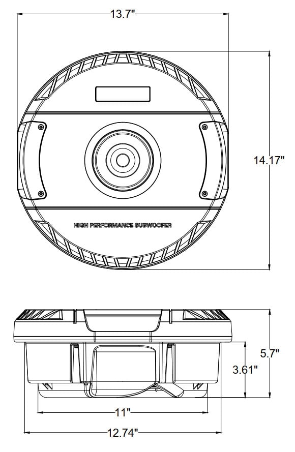 (4) Rockville RV68.3A 6x8" Car Speakers+Amplifier+Powered Hidden Spare Tire Sub