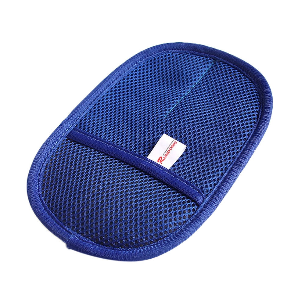 Car Wash Clean Sponge Brush Glass Cleaner Blue Wave Car Wash Triangle Car Cleaning Wipes Interior Leather