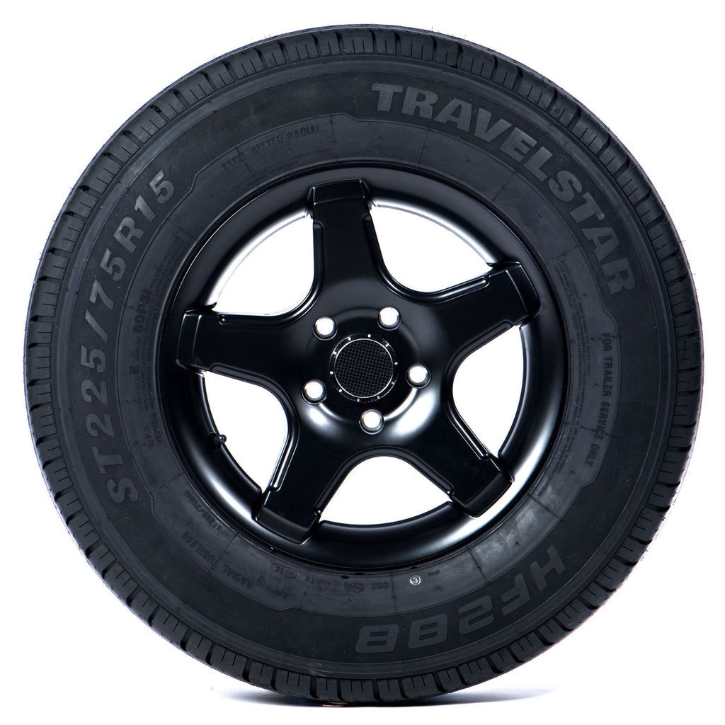 Travelstar HF288 ST235/80R16 12 Ply 127M Load Range F Radial Trailer Tire - ST 235/80/16 235/80R16 (Tire Only)