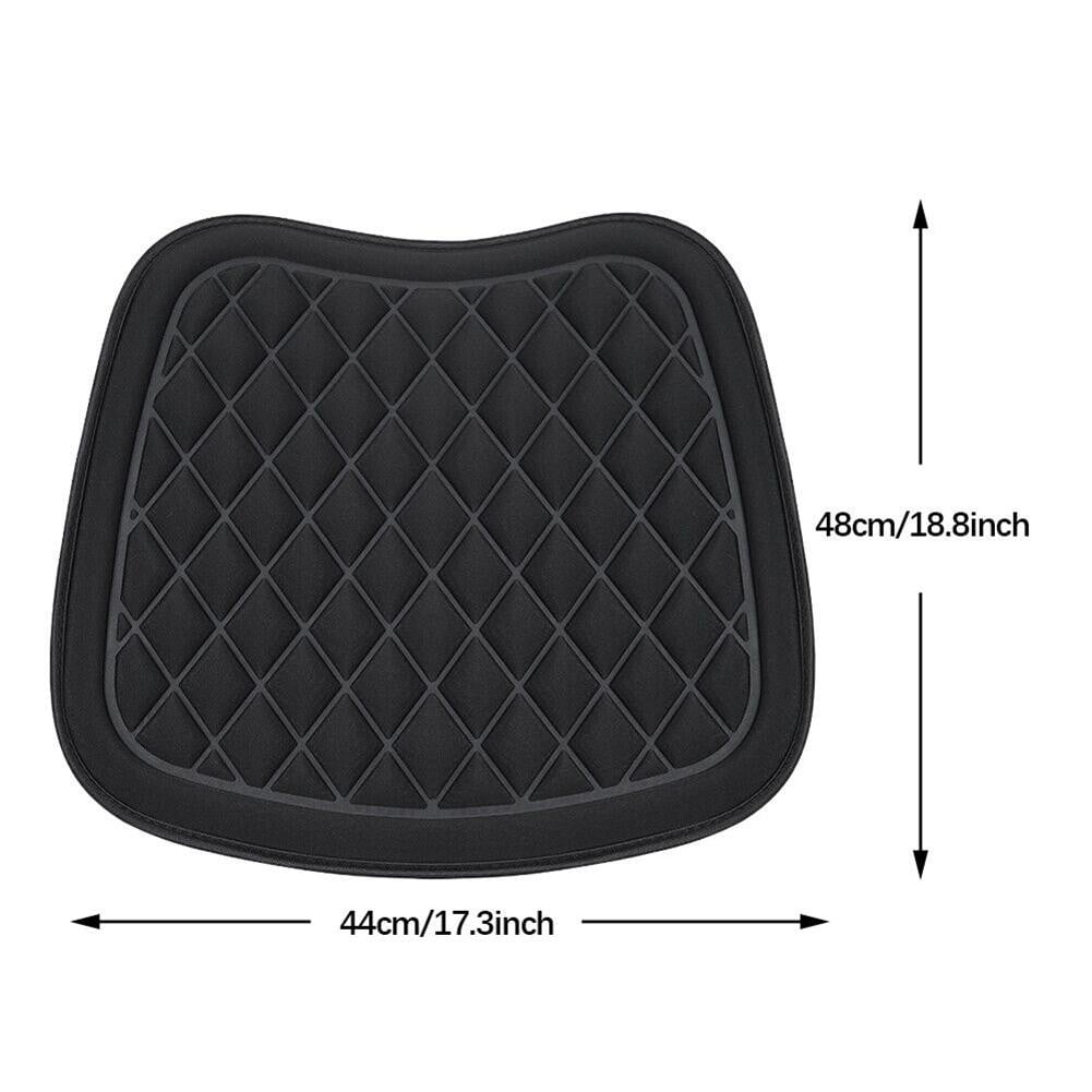 Car Seat Cushion, Driver Seat Cushion With Comfort Memory Foam & Non-Slip Rubber