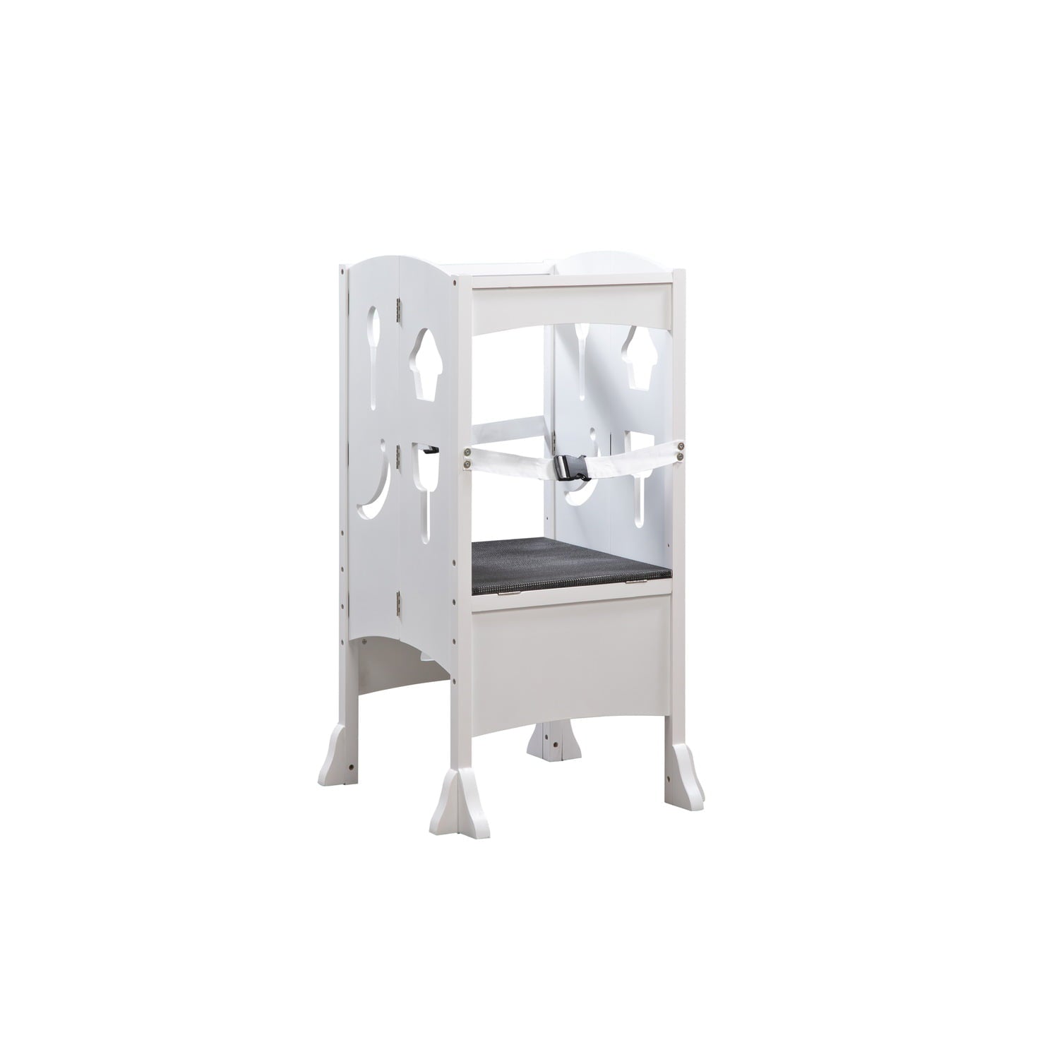 Naomi Home Kids I'm a Big Helper, Counter Stool for Kids, White