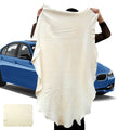 Pcapzz Car Natural Chamois Cleaning Cloth, Genuine Deerskin Leather Auto Car Wash Drying Towel,Super Absorbent