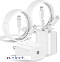 iPhone 14 13 12 11 Super Fast Charger [Apple MFi Certified] Lightning Cable 20W PD USB C Wall Charger 2-Pack 6FT Fasting Charging Block Compatible with iPhone iPhone 14/14 Pro/Max/13/12/11/x/Xr/8