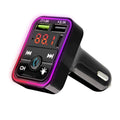 onn. Bluetooth LED FM Transmitter Car Charger with LCD Screen